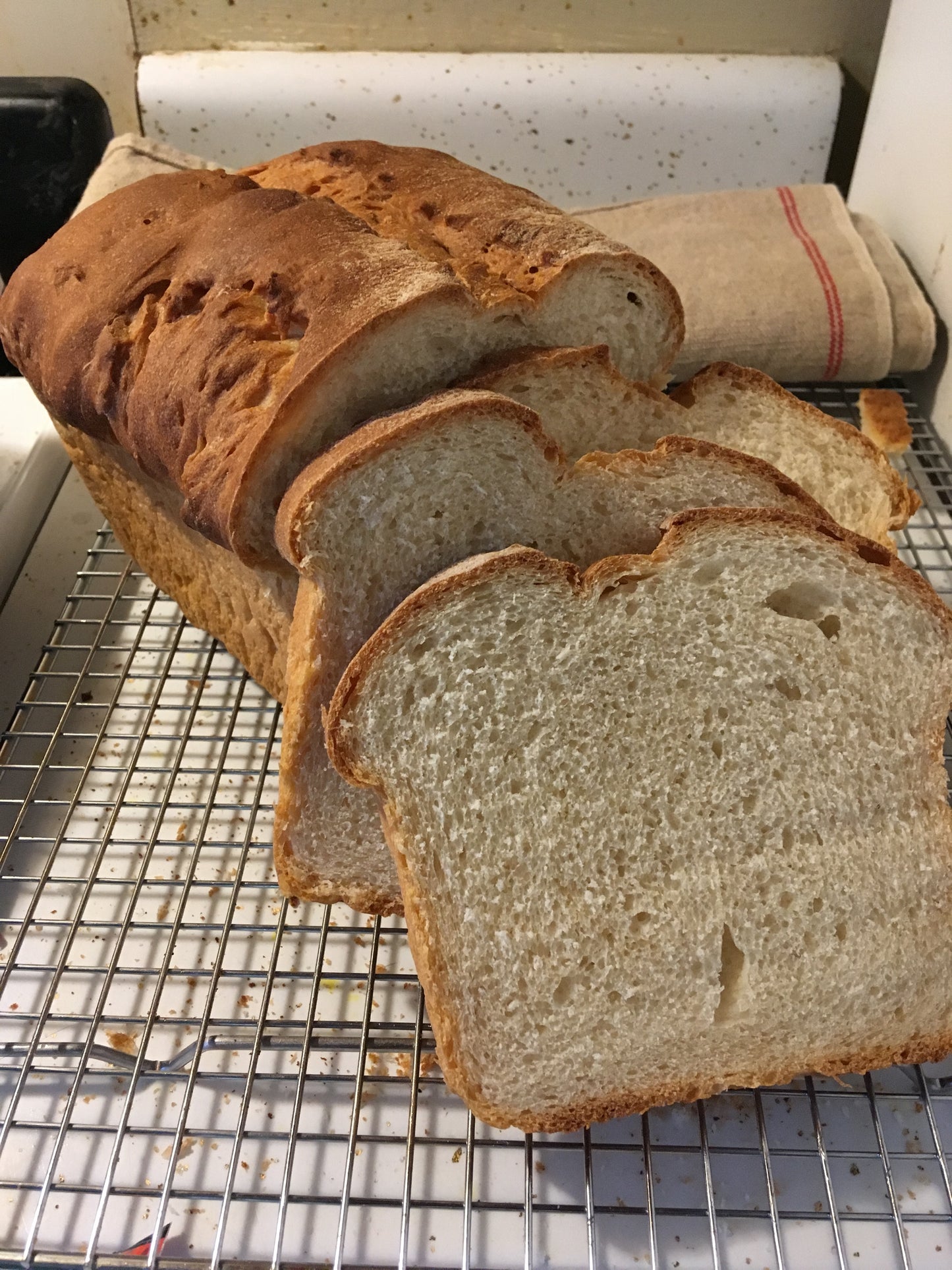 White Sandwich Loaf